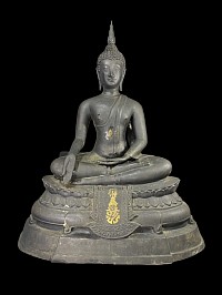 พระพุทธรูป ปางประทานพร ภปร. 2508 วัดบวรนิเวศวิหาร รุ่นแรก